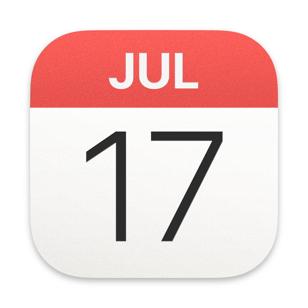 Apple Calendar logo